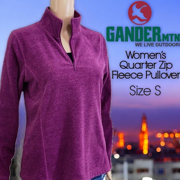 Gander Mountain Guide Series Women’s Quarter Zip Fleece Pullover - Picture 1 of 16